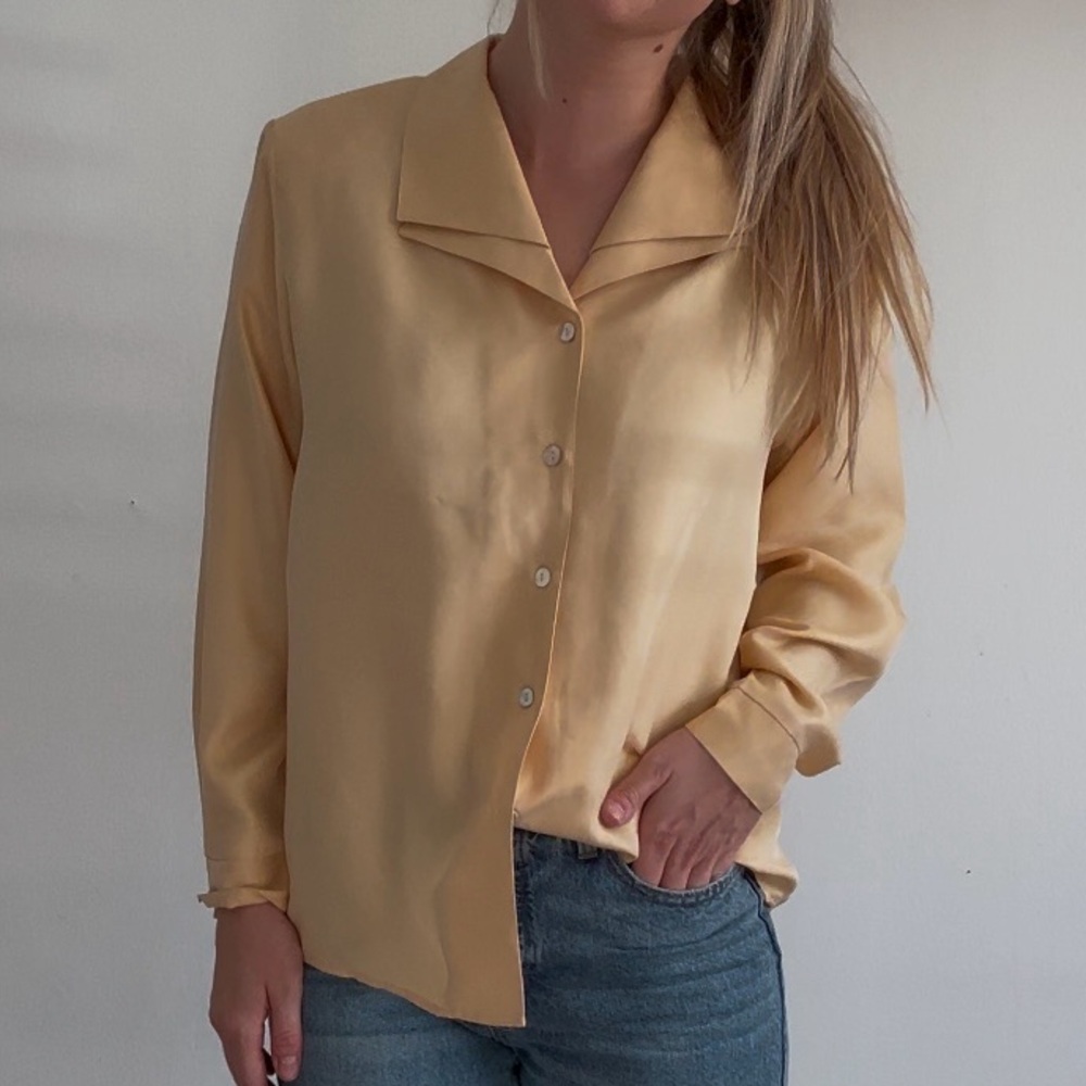 Butter Yellow Blouse
